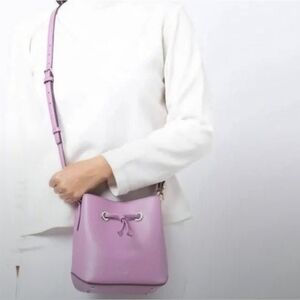 Kate Spade-Eva Small Bucket Crossbody Bag (Lilac 💜🩷)